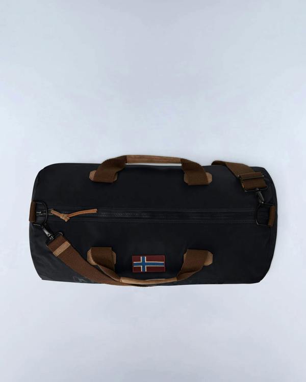 Napapijri Bering 3 Duffle Bag - Black Beauty 941 | CHO | Designer Mens Bags