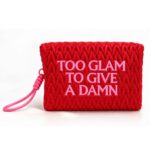 Lilly Loves Too Glam To Give A Damn Cosmetic Bag