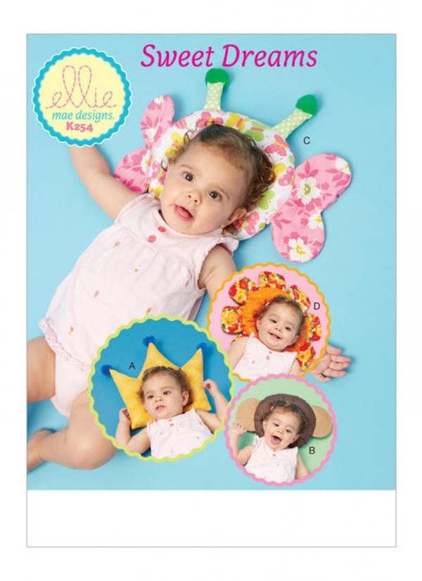 Kwik Sew Sewing Pattern 0254 for Baby, One Size Only - Easy