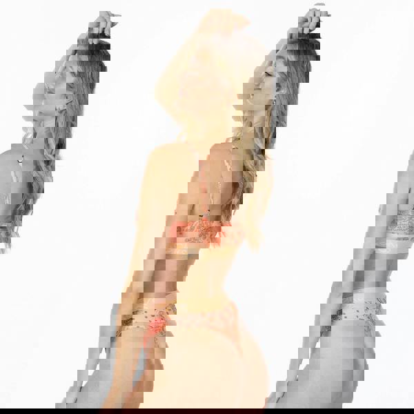 Kecks Peach Paisley Lounge Bralette