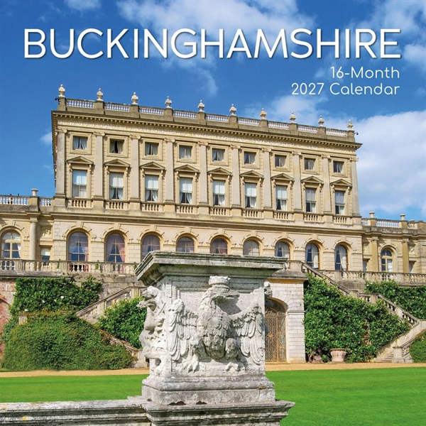 Buckinghamshire Calendar 2027, Wall Calendars, Month To View, Travel, Gift