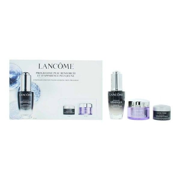 Lancôme Advanced Génifique 3 Piece Gift Set: Serum 20ml - Eye Cream 5ml - Cream 15ml
