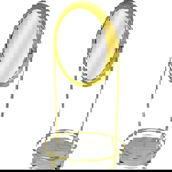 Maison des Cadeaux Marble Countertop Vanity Mirror