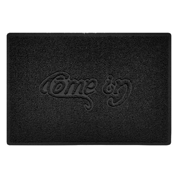 Nicoman "Come In" Grey Spaghetti Door Mat