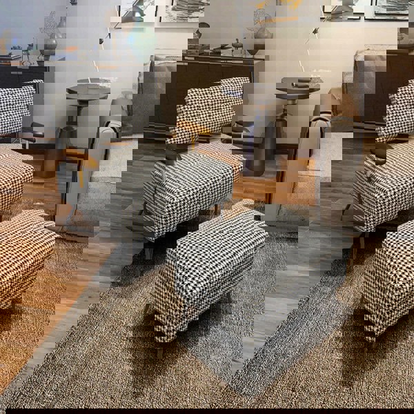 Riana Armchair, Black & White-Ritconcept-Rit Concept