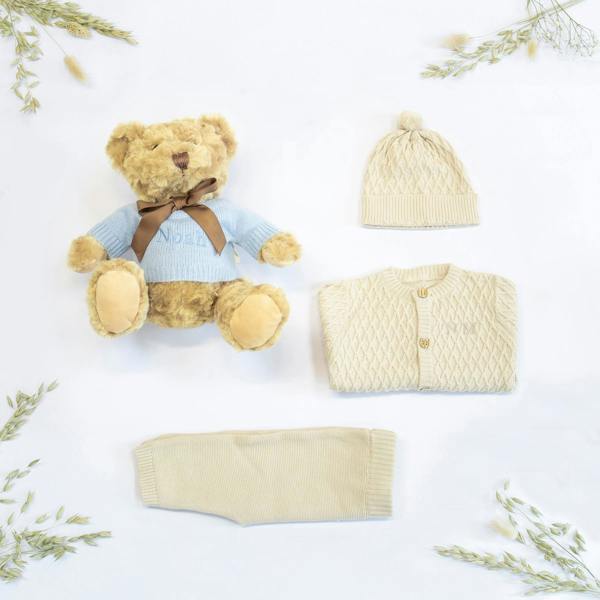 The Baby Gifting Company MY FIRST OUTFIT AND TEDDY