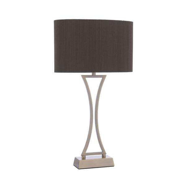 Pagazzi Lighting Corrina Antique Brass Touch Table Lamp