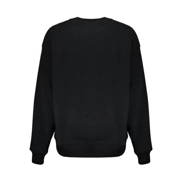 Off White Unisex Adult Diagonal Stripe Oversized Sweatshirt - Black/White - 