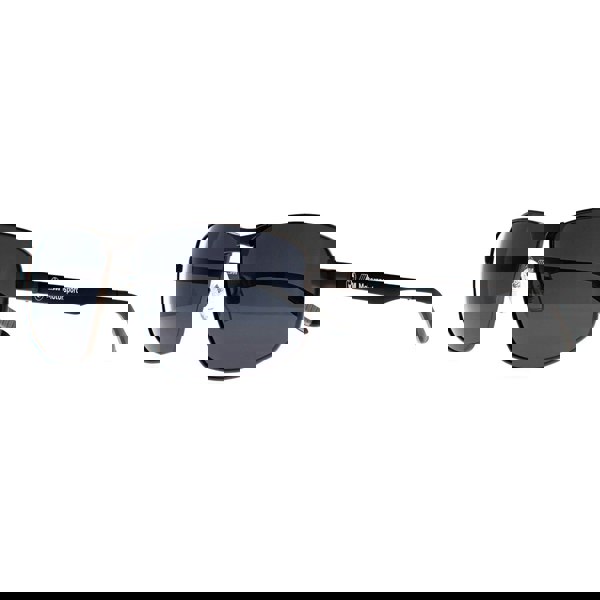 BMW Sunglasses BS0038 09D Matte Gunmetal Smoke Polarized