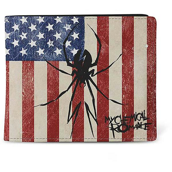 Paradiso Clothing My Chemical Romance USA Spider Bifold Wallet