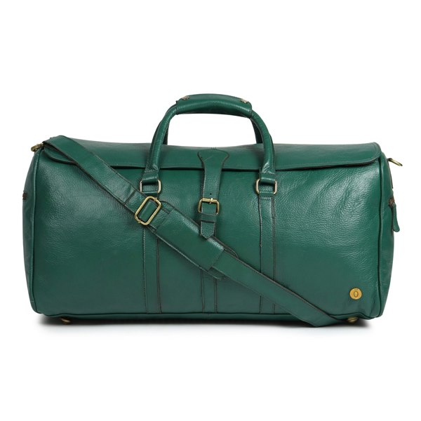 Dötch Club Jane Leather Duffle Bag - Teal