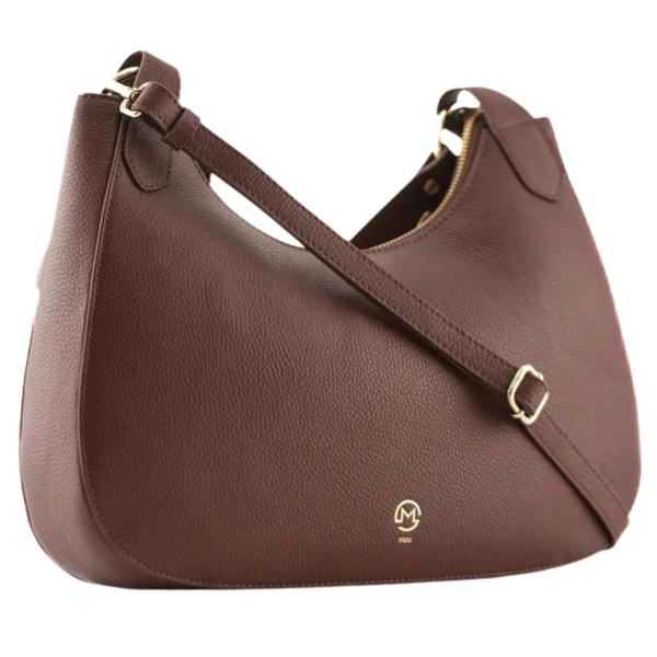 Mala Leather Monroe Collection Leather Slouch Bag