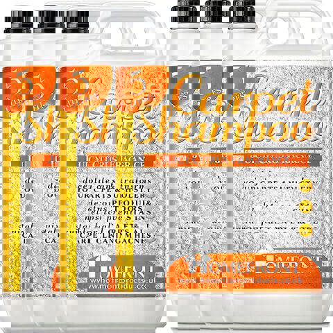 Homefront Carpet Shampoo - Deeply Cleans Carpets to Remove Stains and Odours Citrus Fragrance 15L