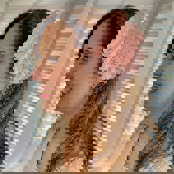 Pink Corsage Rose Hair Clip Flower Hair Clip Flower Pin Hair Down