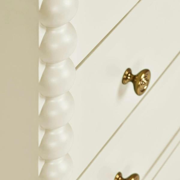 Statement Furniture Cromwell 2 over 3 Chest of Drawers with Bobbin Design