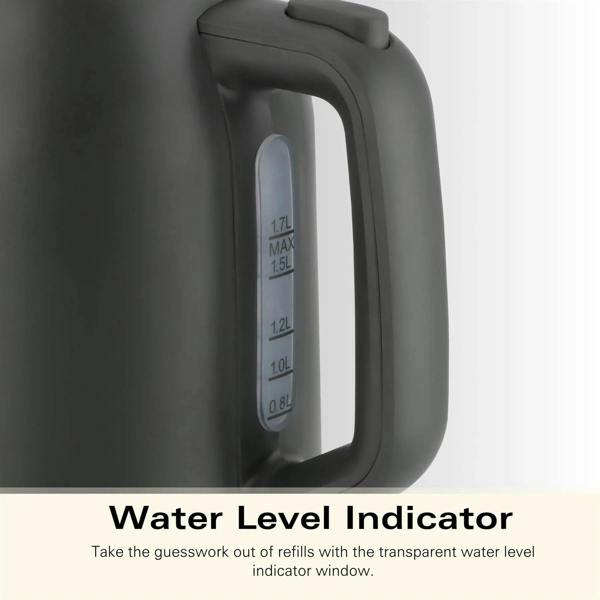 Hamilton Beach Ella Kettle & Toaster Set - Matte Charcoal - Hamilton Beach UK