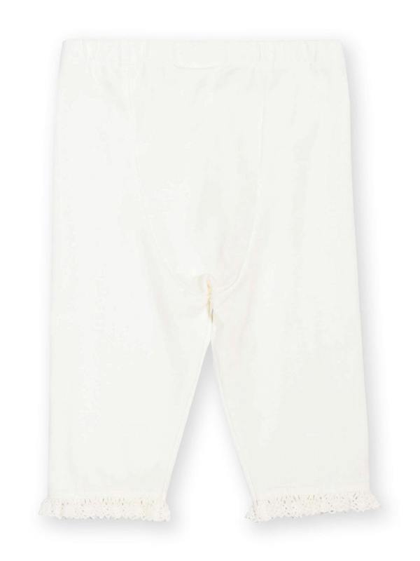 Kite Girls Organic Together Pedal Pushers Off-White