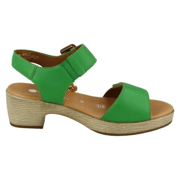 Rieker Ladies Remonte Adjustable Sandals With A 5 cm Block Heel D0N52