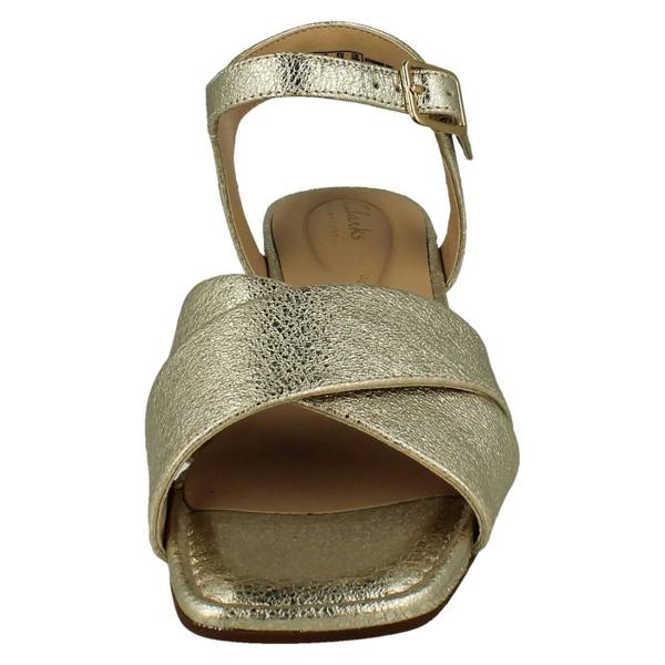 Clarks Ladies Clarks Square Toe Sandals Serina 35 Cross