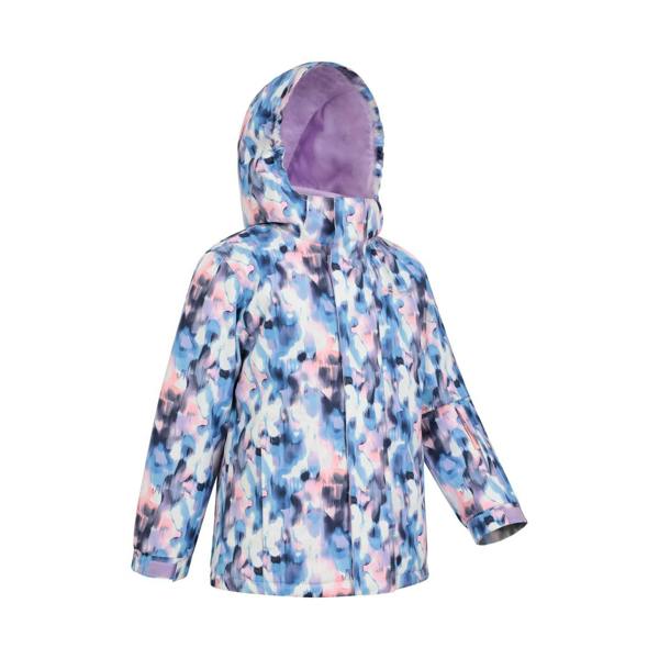 Mountain Warehouse Childrens/Kids Snowdrop Watercolour Ski Jacket - Green - 