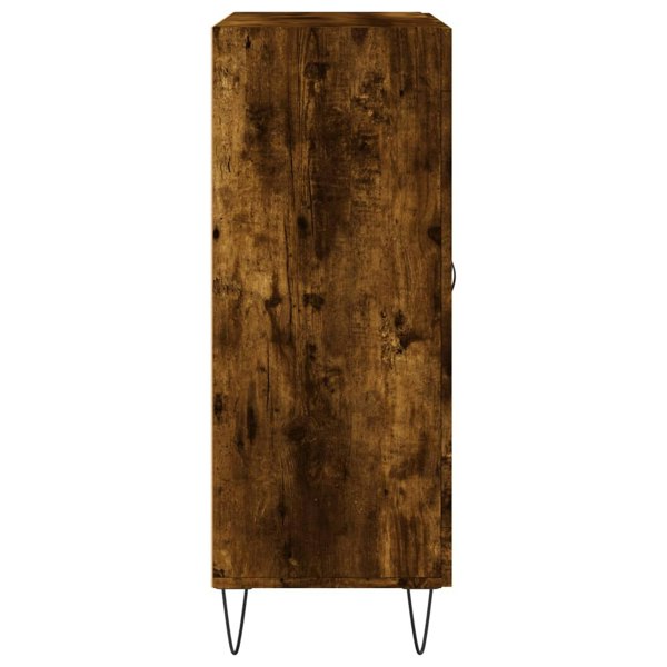 Berkfield Sideboard Smoked Oak 69.5x34x90 cm Engineered Wood
