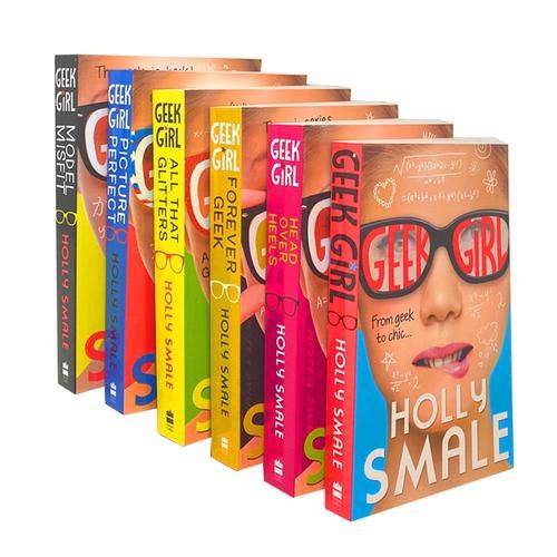 HarperCollins Holly Smale Collection Geek Girl Series 6 Books Set Pack - Book 1-6