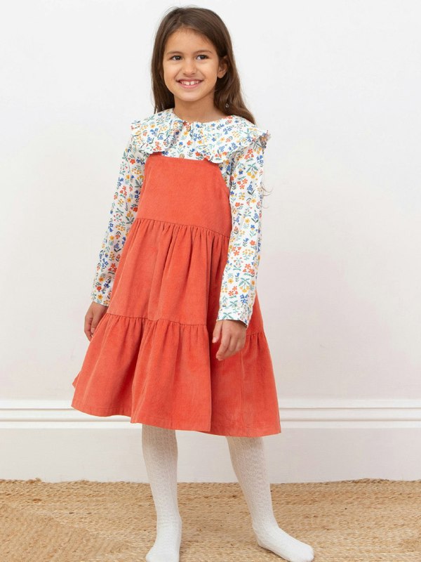 Kite Girls Organic Waterfall Pinafore
