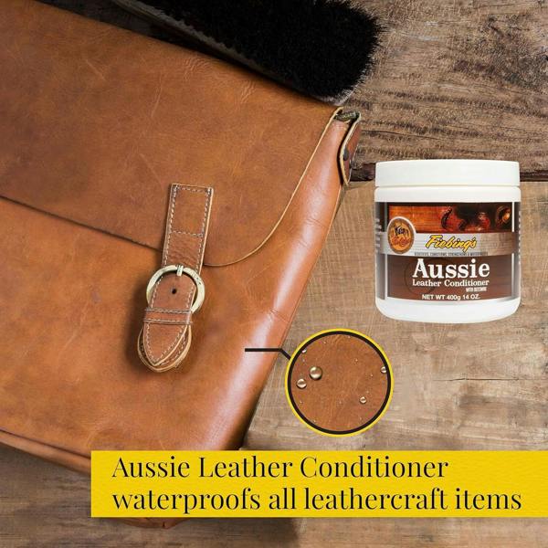 Fiebing's Aussie Leather Conditioner - Heavy Duty Weather Protection 14oz