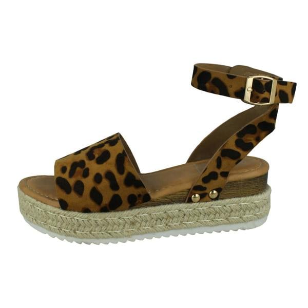 Down to Earth Ladies Down To Earth Flatform Sandals F12006