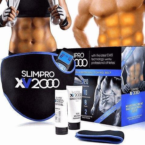Homefront XV2000 Ab Toning Belt Abs Stimulator, Abdominal Obliques Slender Stomach Belly Muscle Trainer