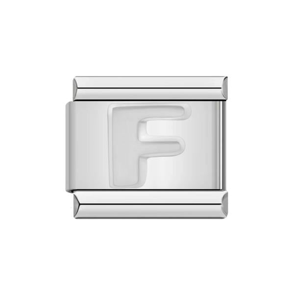 Serafina Classic Letter Charm | Italian Style Bracelet Charm