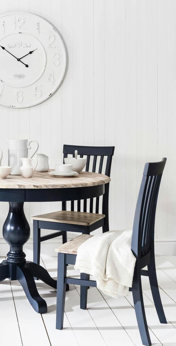 Statement Furniture Florence Highback Wooden Seat Dining Chairs Set of 2