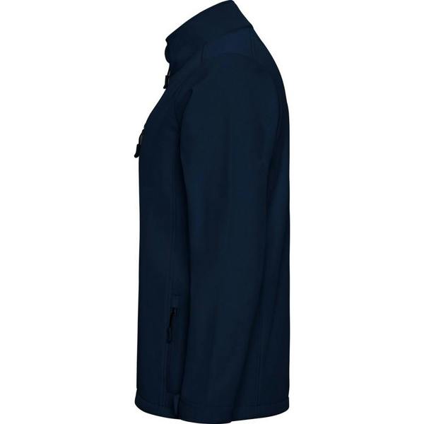 Roly Mens Nebraska Soft Shell Jacket - Navy Blue - 