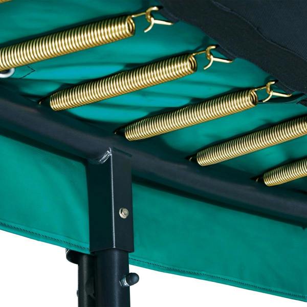 12ft Salta Green Round First Class Edition Trampoline with Enclosure
