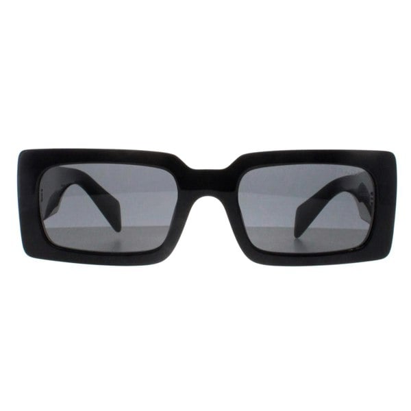 Prada Sunglasses PRA07S 1AB5S0 Black Dark Grey