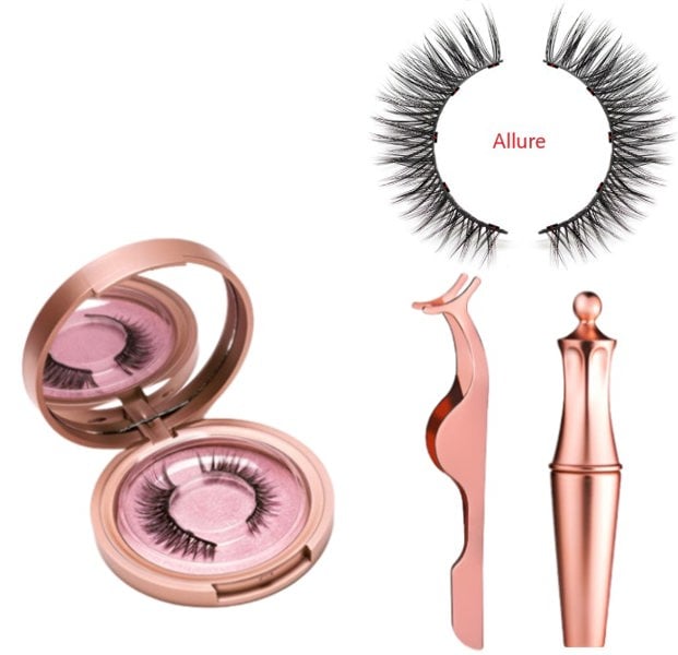 Glamza Magnetic Eyeliner, Eyelash & Tweezer Set