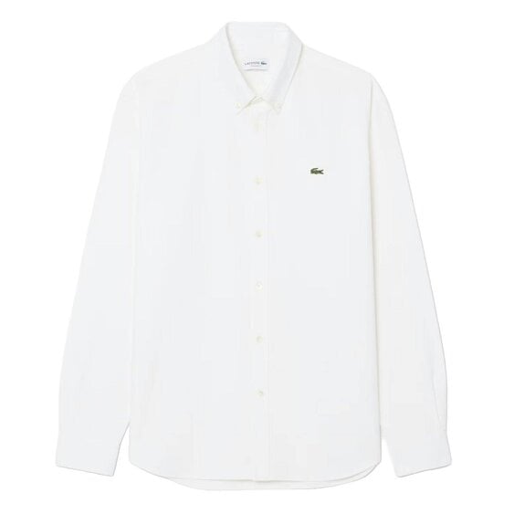 Lacoste CH8800 Regular Fit Oxford Shirt - White