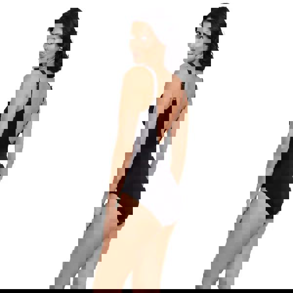 Black Miraclesuit Sanibel Swimsuit with moderate leg