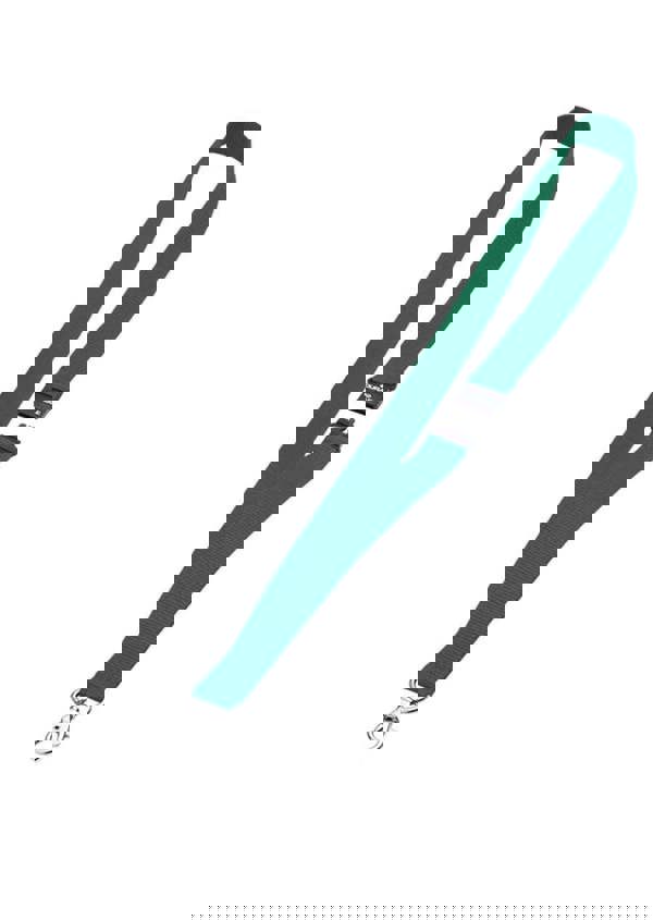 Durable Soft Neck Lanyards with Clip and Safety Release | 10 Pack | Green