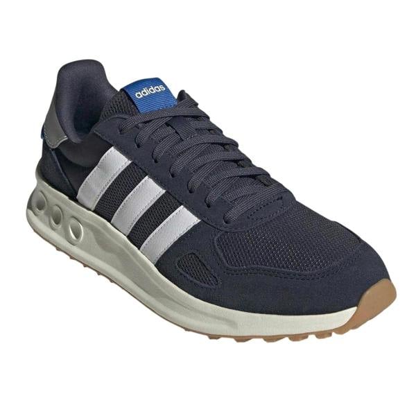 Adidas Mens Run 84 Suede Trainers - Navy/White/Silver - 