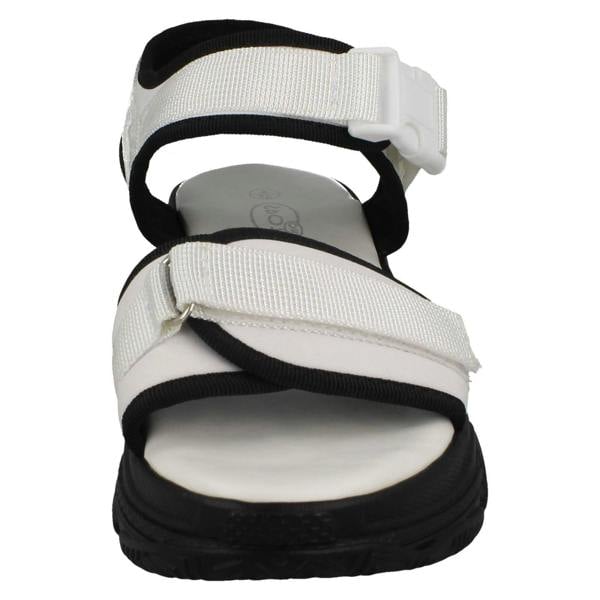 Spot On Ladies Spot On Mid Flatform Sandals F10900