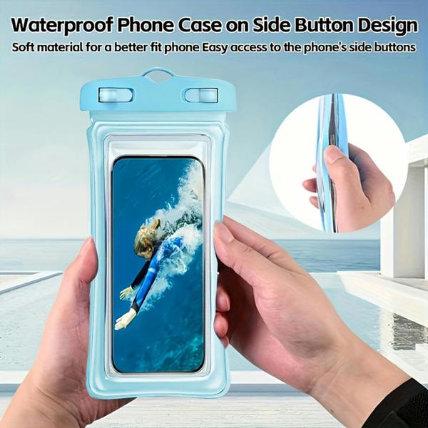 Dragodirect IP65 Waterproof Floating Phone Pouch with Air Cushion Protection