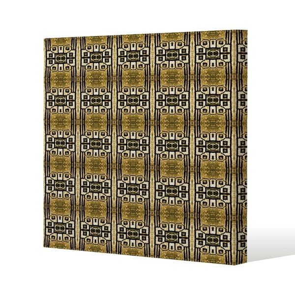 Benjamin Tate Design Portuguese Ethnic Tiles Azulejos (Canvas Print)