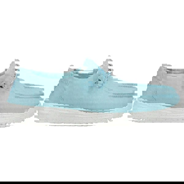 HEYDUDE Wendy Canvas Shoes - Turquoise