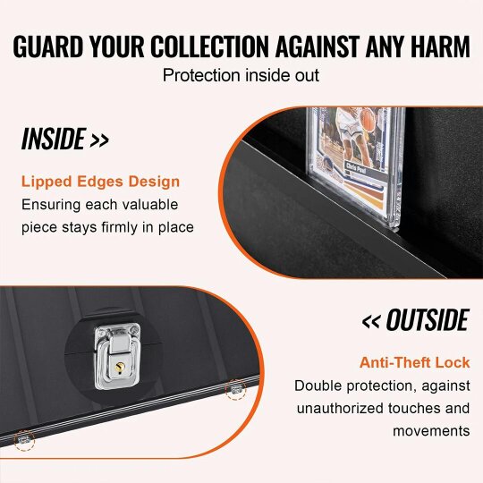 Havendro 35 Graded Sports Card Display Case UV Protection