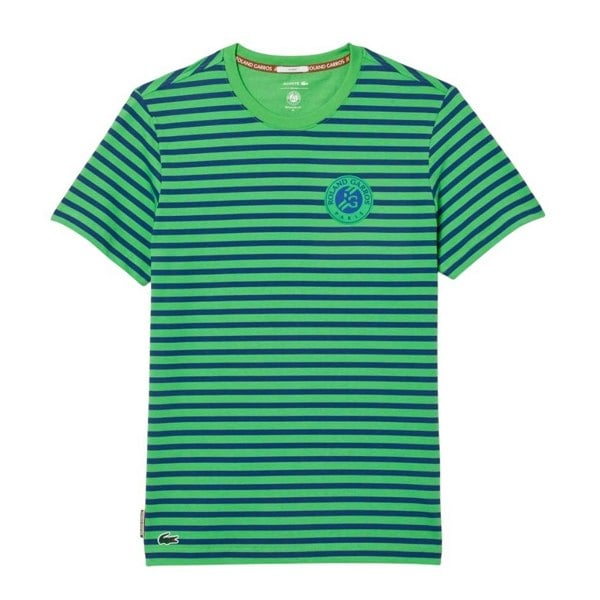 Lacoste Unisex Adult Roland Garros Edition Ultra Dry T-Shirt - Blue
