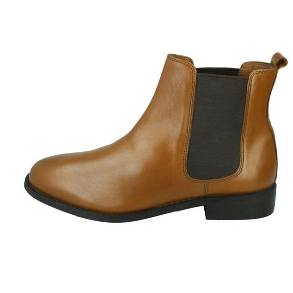 Leather Collection Ladies Leather Collection Chelsea Ankle Boots