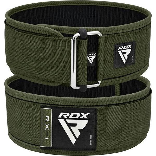 RDX Sports WEIGHT LIFTING STRAP BELT RX1 ARMY GREEN