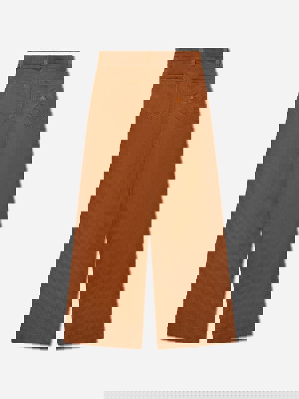 Chloé Girls Corduroy Trousers in Brown