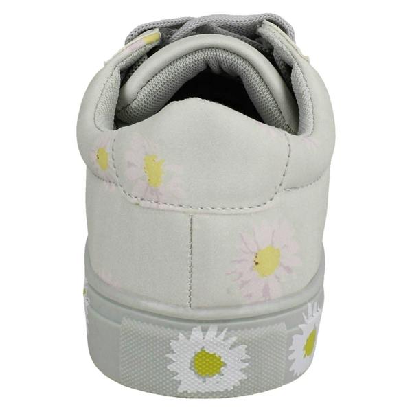 Spot On Ladies Spot On Daisy Print Pumps F80348